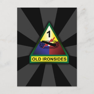 1st Armoured Division Postcard