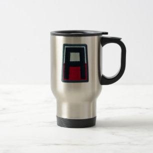 1st Army Fort Gillem Insignia patch veterans vets Travel Mug