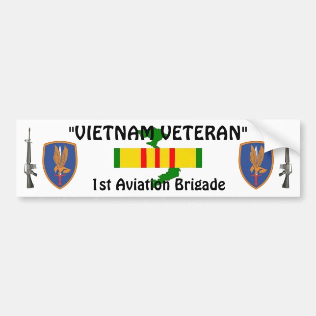 1st Aviation Brigade bumper sticker (Front)