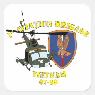 1st Aviation Brigade - Custom Square Sticker