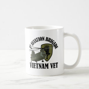 1st AVN BDE Vietnam CH-47 (Subdued) Coffee Mug