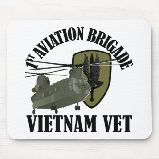 1st AVN BDE Vietnam CH-47 (Subdued) Mouse Pad