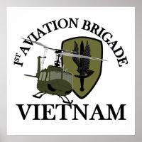 1st AVN BDE Vietnam Vet Huey