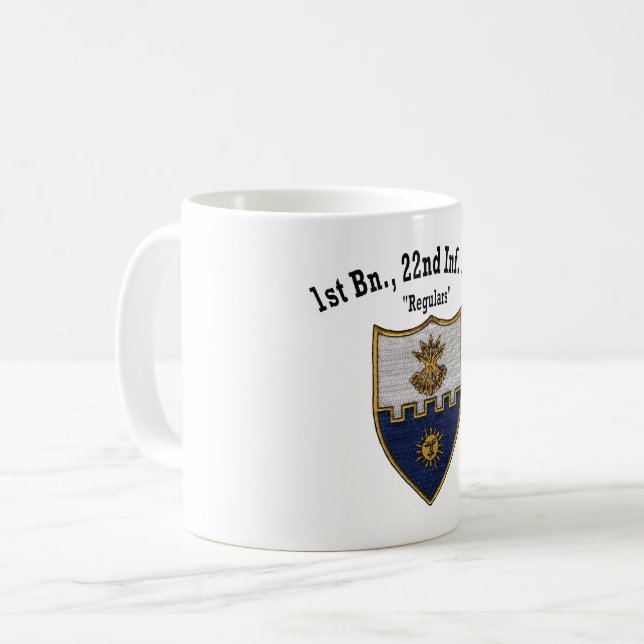 1st Battalion, 22nd Infantry - Cup (Front Left)