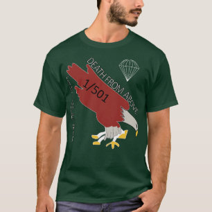 1st Battalion 501st Parachute Infantry Camp Eagle  T-Shirt