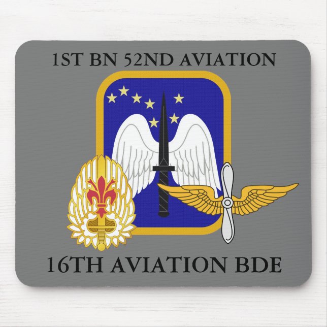 1ST BATTALION 52ND AVIATION 16TH AVIATION BRIGADE  MOUSE PAD (Front)