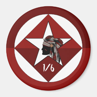 1st Battalion 6th Marine Regiment Magnet