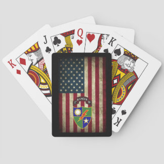 1st Battalion - 75th Ranger Regiment Playing Cards