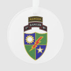 1st Battalion - 75th Ranger w/Tab Ornament