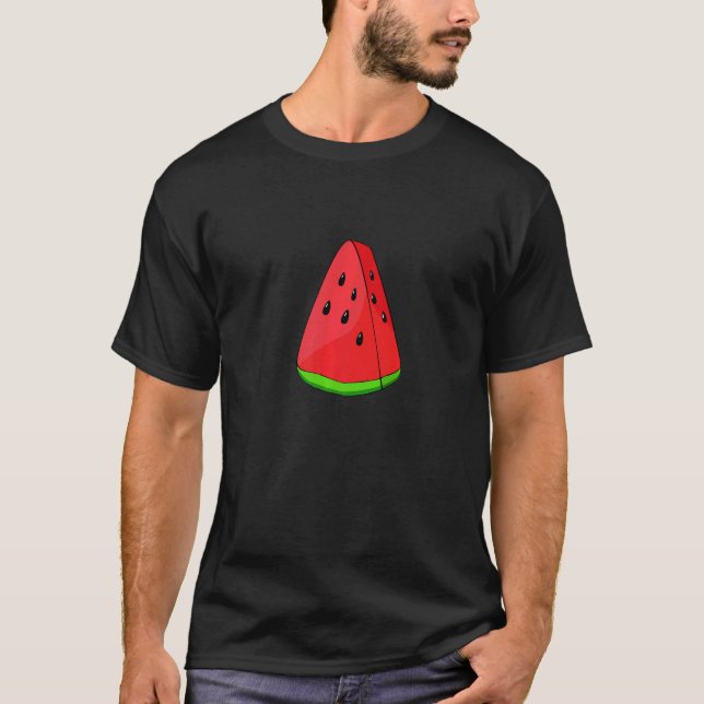 1st Birthday 1 Year Family Matching Water Melon T-Shirt (Front)