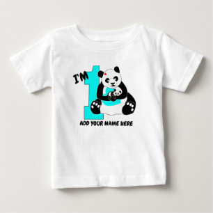 1ST BIRTHDAY add your name Baby T-Shirt