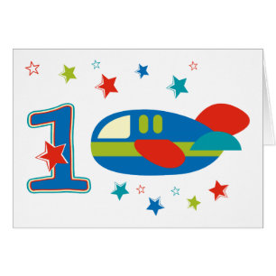1st Birthday Airplane