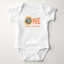 1ST BIRTHDAY BABY CLOTHES CUSTOM PHOTO