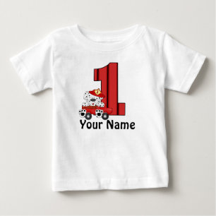 1st Birthday Dalmation Personalized T Shirt