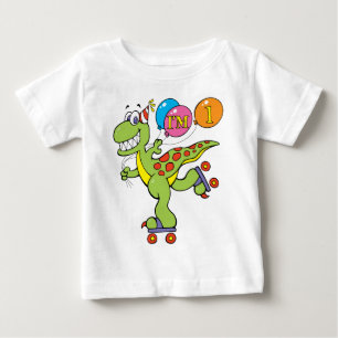 1st Birthday Dinosaur Baby T-Shirt