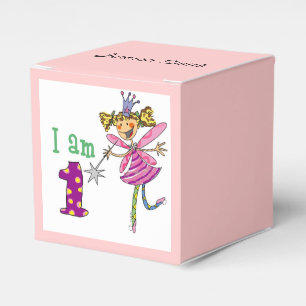1st birthday - fairy birthday parties customized favor box