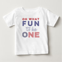 1st Birthday Photo Prop or Party Outfit, 4th July