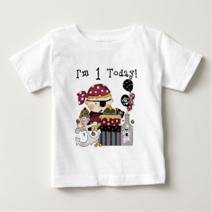 1st Birthday Pirate T-shirts and Gifts