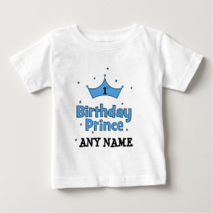 1st Birthday Prince Baby T-Shirt