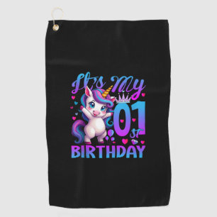 1st birthday unicorn It's my 1st birthday Tank Top Golf Towel