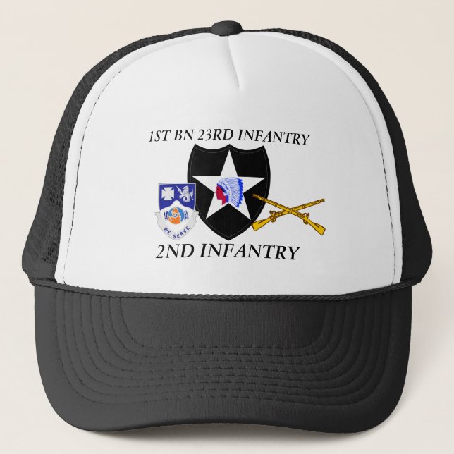 1ST BN 23E INFANTERIE 2E INFANTERIE DIV. CASQUETTE (Devant)