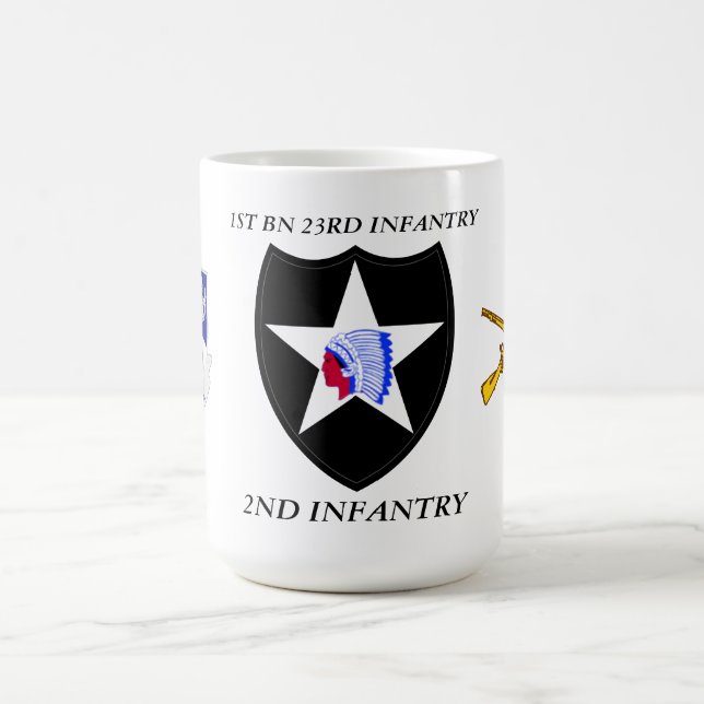 1ST BN 23RD INFANTRY 2ND INFANTRY DIV. MUG (Center)