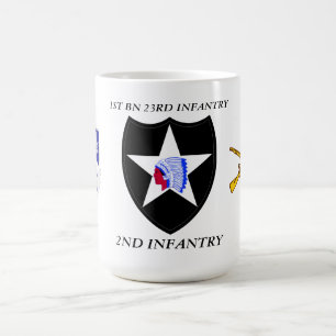 1ST BN 23RD INFANTRY 2ND INFANTRY DIV. MUG