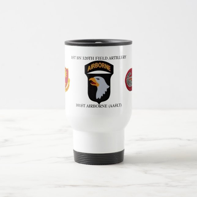 1ST BN 320TH FIELD ARTILLERY 101ST AIRBORNE MUG (Center)