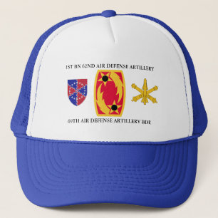 1ST BN 62ND AIR DEFENSE ARTILLERY 69TH AIR DEFENSE TRUCKER HAT