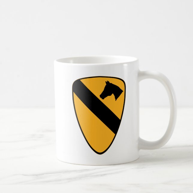 1st Cav Patch Coffee Mug (Right)
