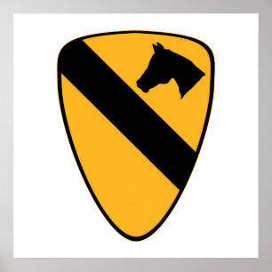 1st Cav Patch Poster