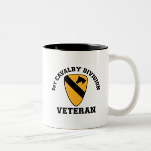 1st Cav Vet - College Style Two-Tone Coffee Mug