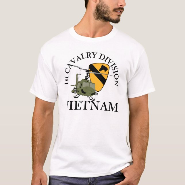 1st Cav Vietnam Vet T-Shirt (Front)