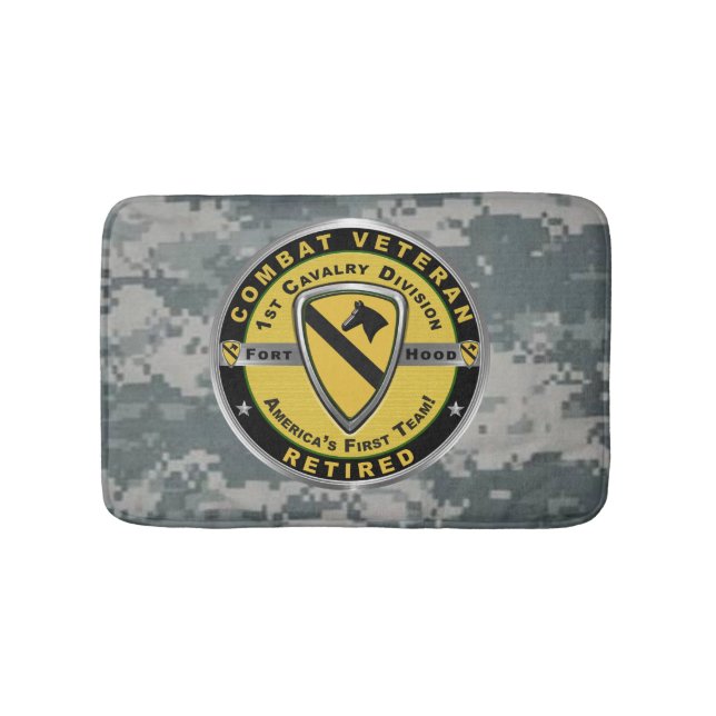 1st Cavalry Division - 1st CAV Bath Mat (Front)