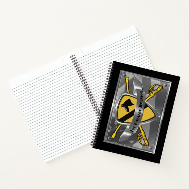 1st Cavalry Division 1st CAV Notebook (Inside)