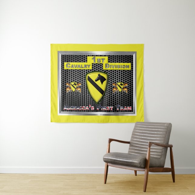 1st Cavalry Division - 1st CAV Tapestry (In Situ (Horizontal))