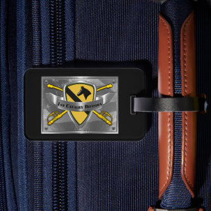 1st Cavalry Division 1st CAV Veteran Luggage Tag