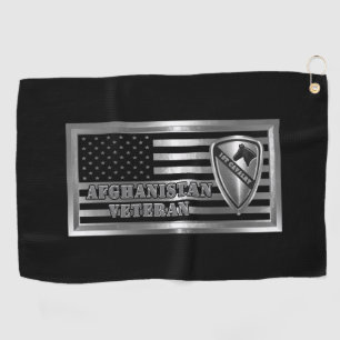 1st Cavalry Division  Afghanistan Veteran  Golf Towel