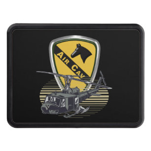 1st Cavalry Division “Air Cav” Helicopter Trailer Hitch Cover