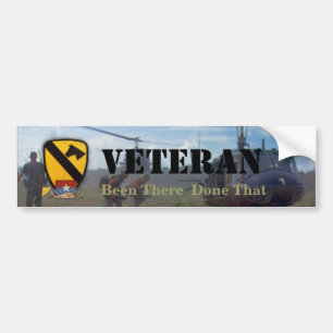 1st cavalry division air cav nam bumper sticker