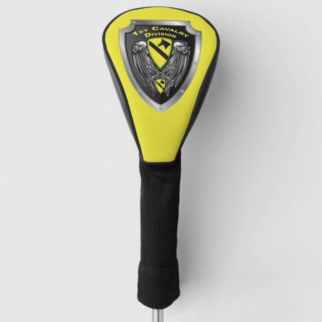 1st Cavalry Division America’s First Team Golf Head Cover (Front)