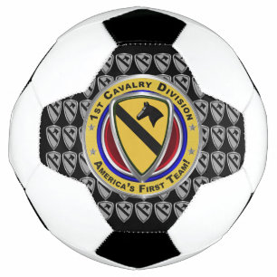 1st Cavalry Division America’s “First Team” Soccer Ball