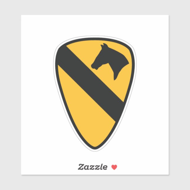 1st Cavalry Division Badge (United States) (Sheet)