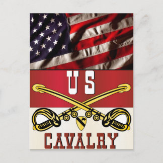 1st CAVALRY DIVISION Banner Postcard