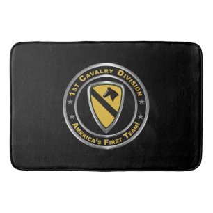 1st Cavalry Division  Bath Mat