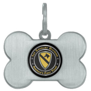 1st Cavalry Division CAV Pet ID Tag
