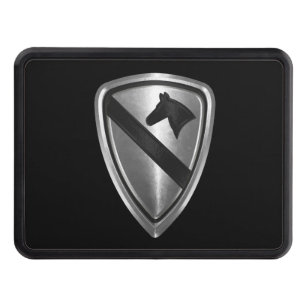 1st Cavalry Division Custom Design Trailer Hitch Cover