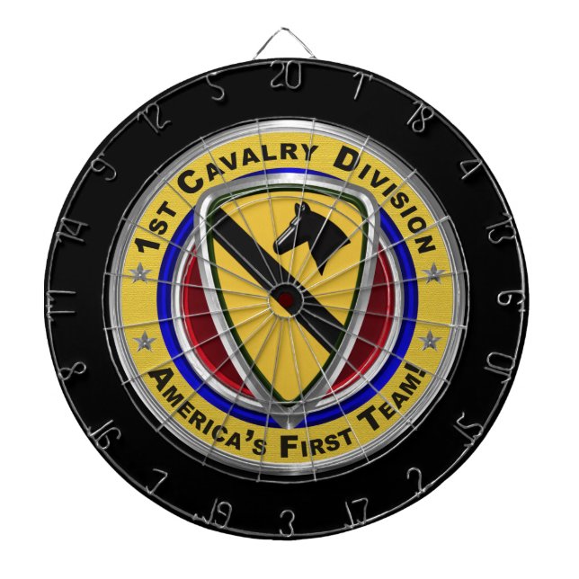 1st Cavalry Division  Dartboard (Front)