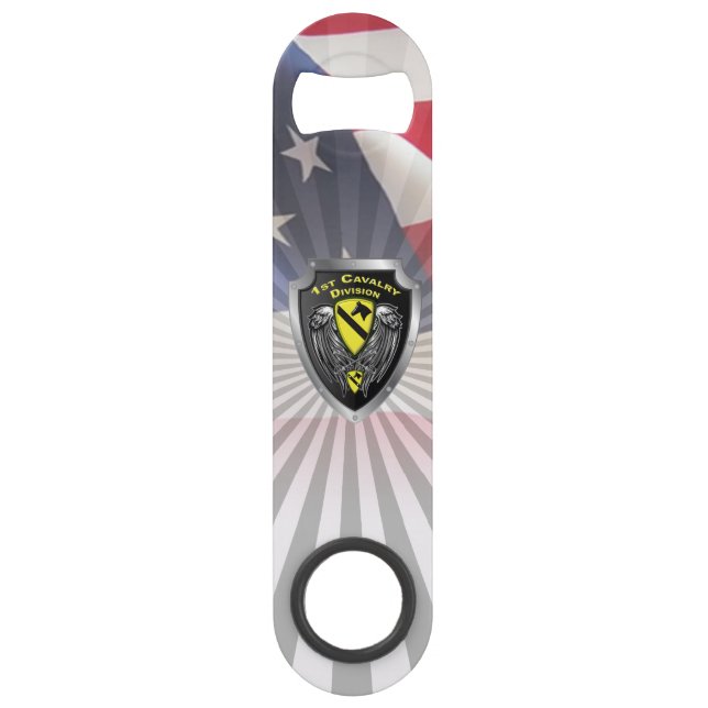 1st Cavalry Division “First Team” Bar Key (Front)