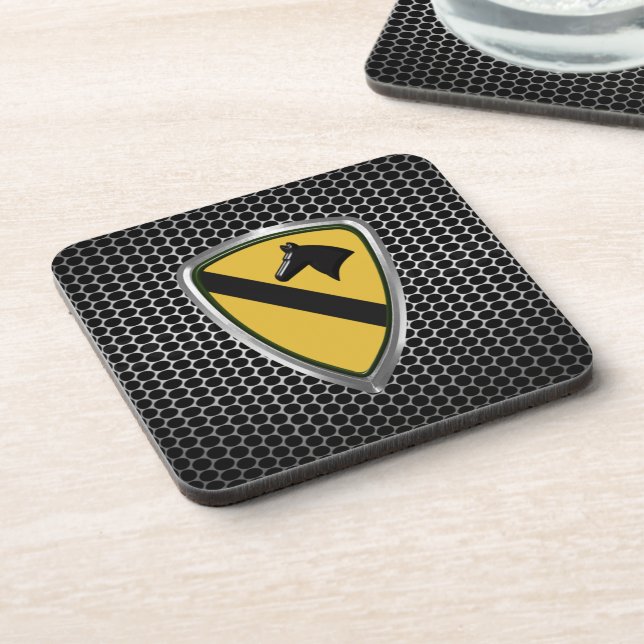 1st Cavalry Division First Team Coaster (Left Side)